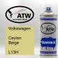 Preview: Volkswagen, Ceylon Beige, L13H: 400ml Sprühdose, von ATW Autoteile West.